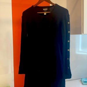 Maternity sweatshirt dress